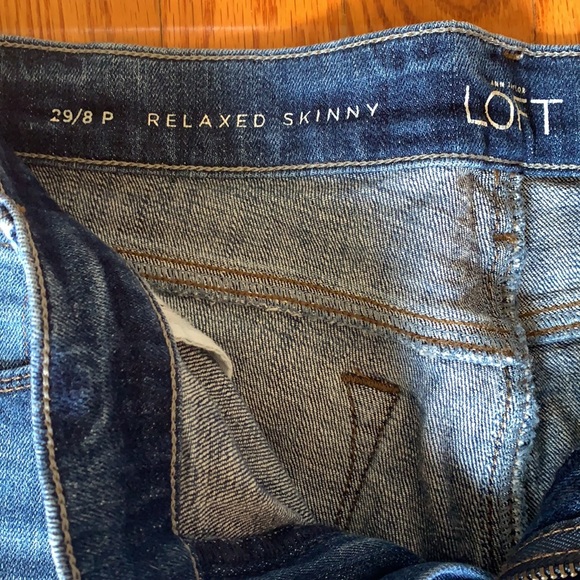 LOFT Relaxed Skinny Jeans - Picture 4 of 7